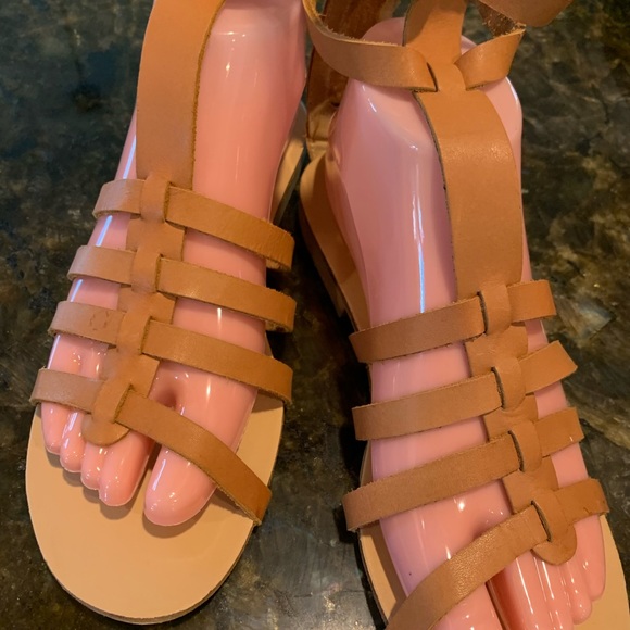 Women’s size 7 Modern Rebel gladiator genuine leather sandals - Picture 2 of 12